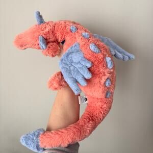 AUTHENTIC Jellycat Persimmon Dragon Large NWT - Fast Shipping!